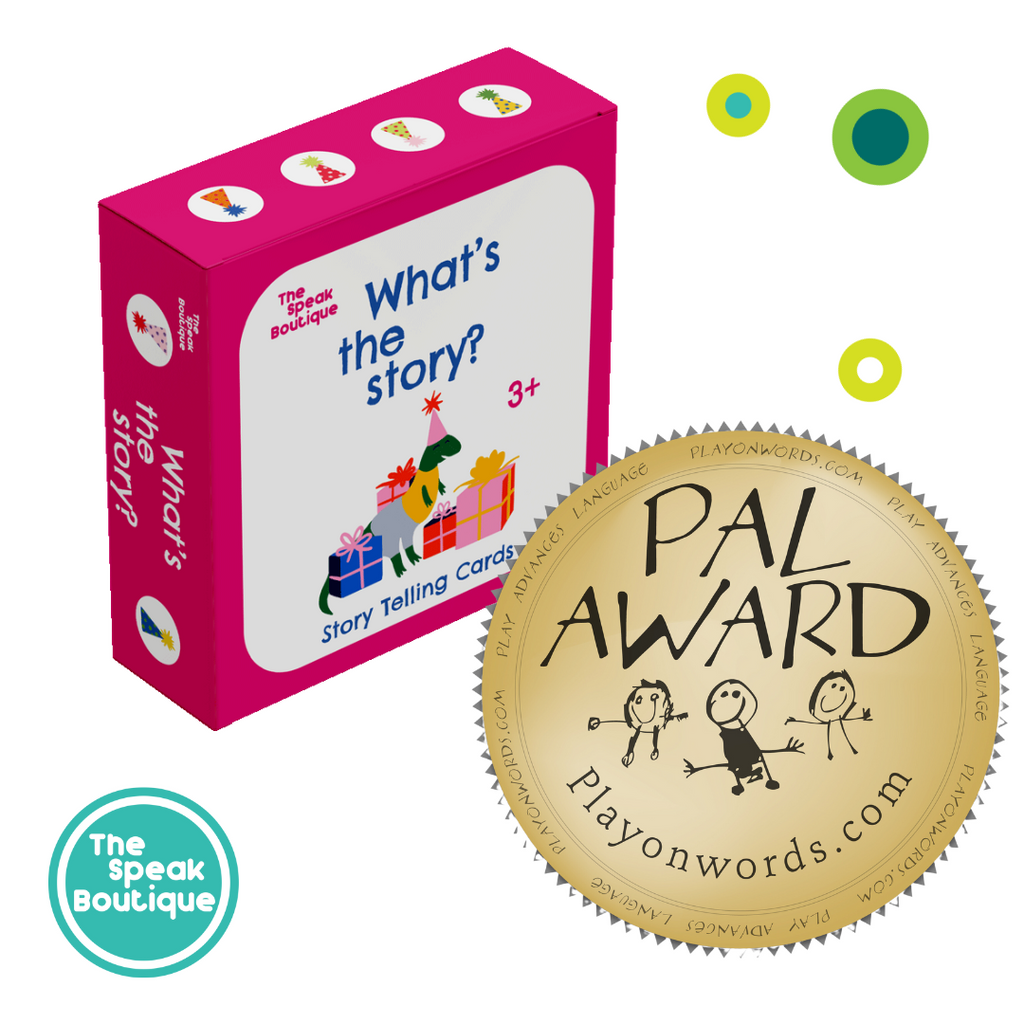 What's the Story? Story Telling Cards won a PAL Award!