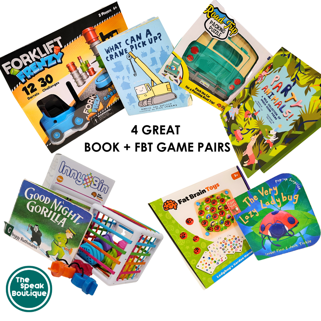 4 Great Book + Fat Brain Kids Toys Pairs – The Speak Boutique